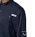 Columbia Mens PFG Tamiami Long Sleeve Fishing Shirt, Collegiate Navy, Small