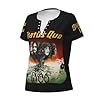 Ladies's Quo Rock Band Status Minimalist Elegance T-Shirt Comfortable Premium Top Date Night Slimming T-Shirt Multicolor S #4