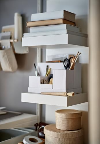 Estantería de pared LACK blanca para organizar dormitorios pequeños y liberar espacio 4