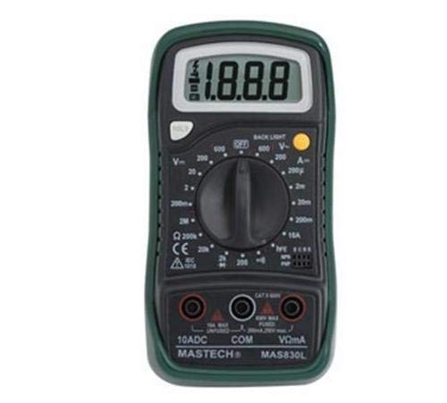 Aadvay Enterprises Mastech Mas830L Digital Multimeter with Measuring Probes to Measure The Voltage, Current, Resistance etc (B07JMSVXPC) Amazon Price History, Amazon Price Tracker