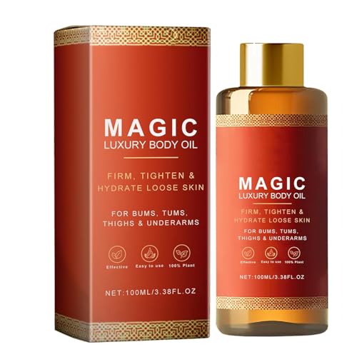 Aceite de tratamiento corporal para reafirmar la piel flácida, rellenar e hidratar la piel de todo el cuerpo