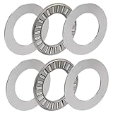 Murtenze 2 Pcs NTA1220 Thrust Needle Roller Bearings with Washers, 1.25 Inch OD Industrial Bearing with Nice Load Carrying Capacity and Stiffness