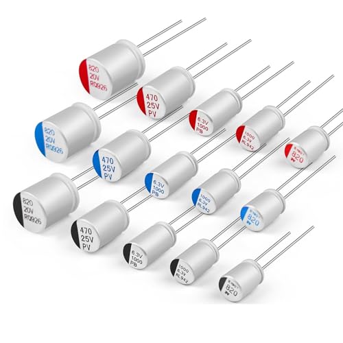 Condensateur solide de carte mère 6.3V 270uF pour réparation de composants électroniques 10pcs