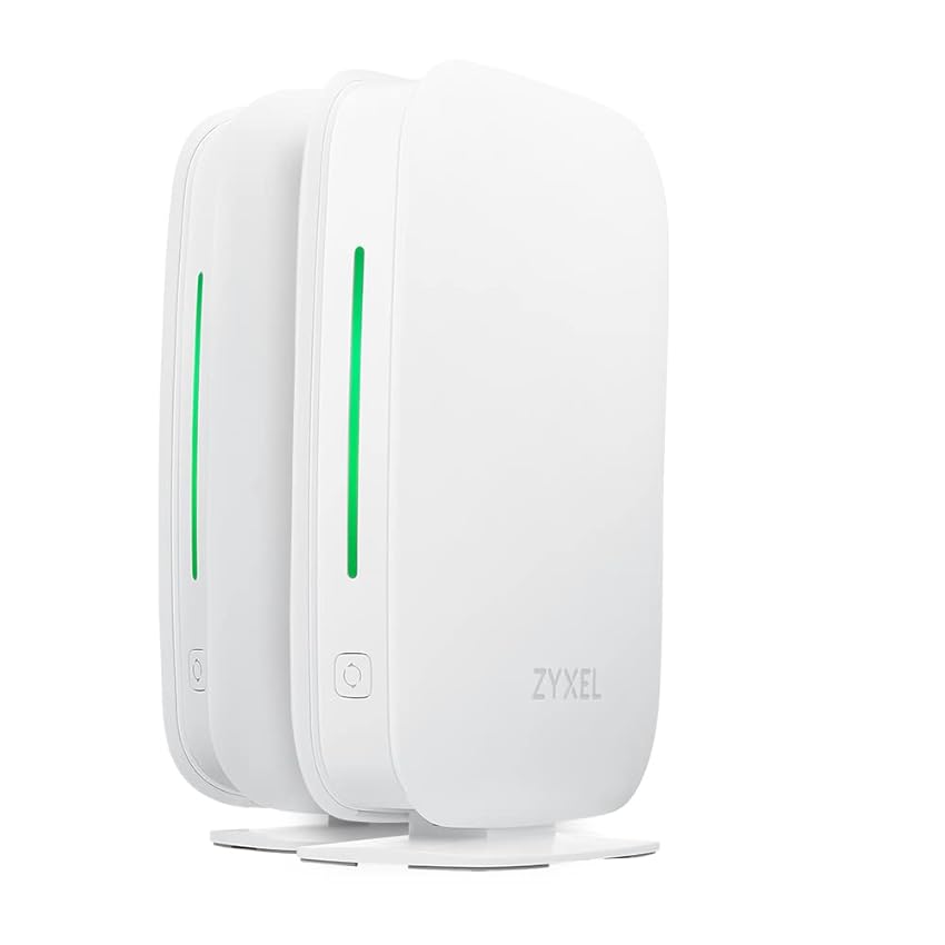 Immagine del prodotto Zyxel Multy M1 Wi-Fi 6 AX1800 Sistema mesh Wi-Fi per tutta l’abitazione. Router e satellite, compatibile con Alexa - Confezione da due (WSM20)