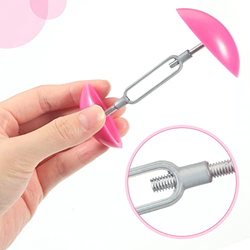 2 Pairs Mini Shoes Expanders for Women, Shoe Expander for Wide Feet, Pink by Meanplan - Used condition - Image 3