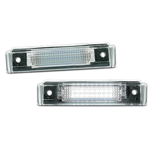 Luces matrícula LED Benz R129 y S124 ideales para viajes nocturnos