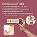 SLICKFIX Fashion Dressing Tape (Pack of 18) Invisible Double-Sided Body Tape (Fabric and Skin Friendly) Strong Adhesive for All Day use | Transparent, Clear