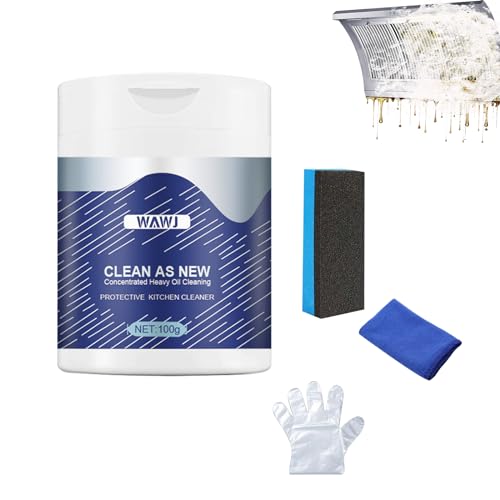 WAWJ® Kitchen Powder Cleaner, Kitchen All-Purpose Cleaning Powder,Kitchen Instant Cleaning