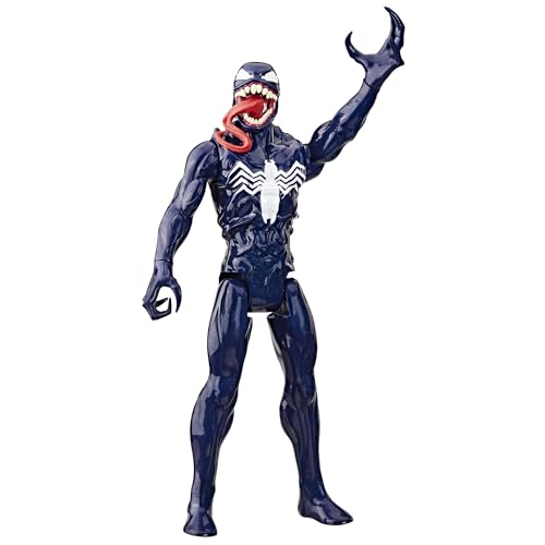 Spider-Man Marvel VenomVersus Titan Hero Series Venom Action Figure, 12-Inch Super Hero Figures & Toys for Kids Ages 4+