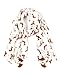 Anika Dali Bella Doxie Dachshund Dog Scarf, Animal Lover Shawl (Brown)