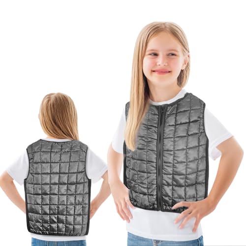 Vest for Kids, Weig hted Vest for Kids, Soft & Breathable Seneory Support for Children for Warmth And Comfort, Lightweight & Durable for Active Play (Small)
