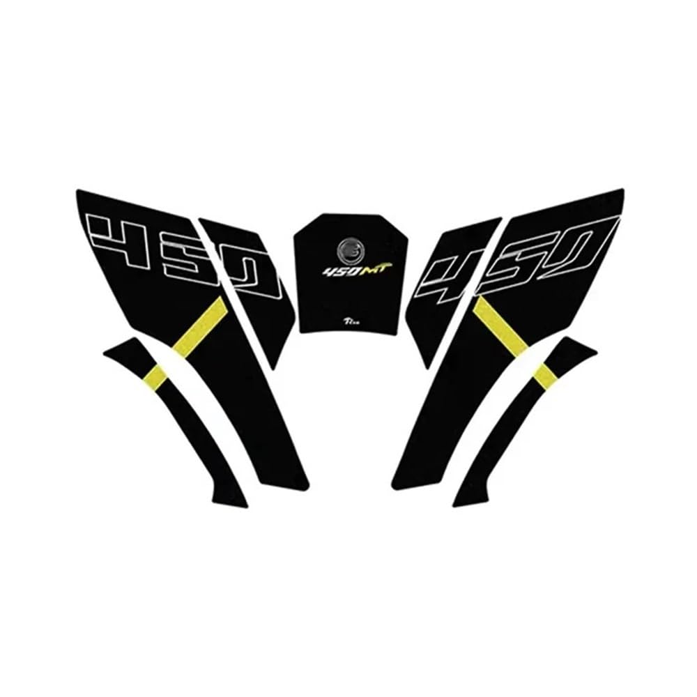 Motorcycle Side Sticker Fuel Tank Pad for CFMOTO 450MT Anti-Slip Knee Pad Grip Pad Tank Grips Stickers Decal Protector Tanks Pad Protector