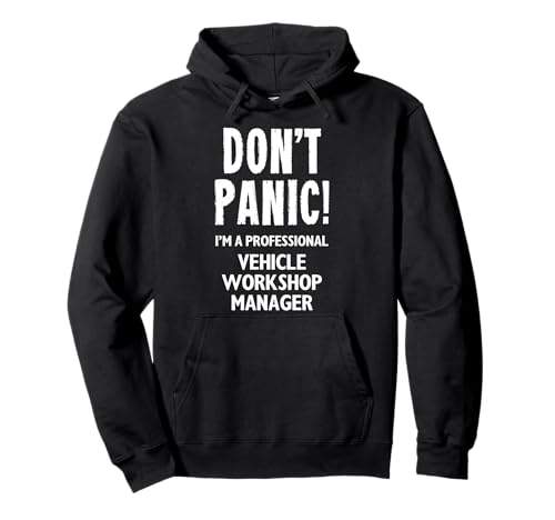 Fahrzeugwerkstatt-Manager Pullover Hoodie