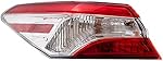 Brock Replacement Driver Side Tail Light Assembly Quarter Mounted Compatible with 2018-2020 Camry L/LE/TRD, 2020 Camry XSE W/TRD Package, 2018-2019 Camry Hybrid LE & 2020 Camry Hybrid SE