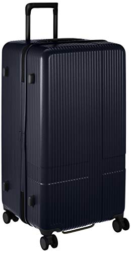スーツケース 大型 スリム 多機能モデル INV80 保証付 92L 79 cm 4.8kg ダークネイビー