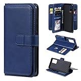 [Brieftasche]: Die Samsung Galaxy A52 Handytasche wird, 10 Kartenfächer 1 Geldfächer Fächern. Es sich nicht nur als praktisches leder Schutzhülle für den Alltag, sondern kann auch als Brieftasche Handtasche.10 Kartenfächer um Ihre Kreditkarte, Kassenbons, Scheine gut zu organisieren. Der andere hat 1 Geldscheinfächer für Geldscheine und Münzen.