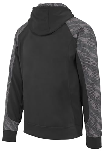 Zubaz NFL Men's Elevated Logo Viper Hoodie, Las Vegas Raiders, Large - Image 2