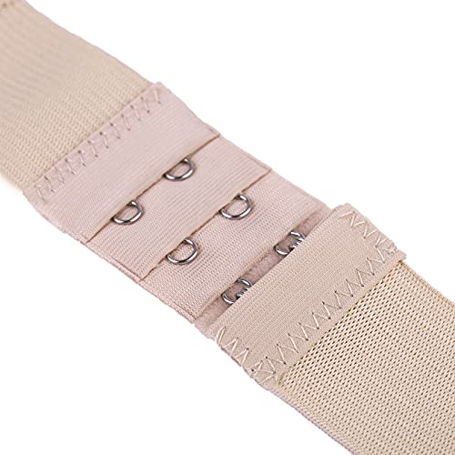 Yqhtwtku 8Pcs Women's Bra Extenders 2 Hooks Elastic Extension Buckle Bra Elastic Band Extension Strap 3 Rows 2 Hooks Adjustable Bra Strap #TOP5