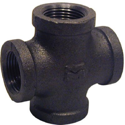 Pannext Fittings B-CRS07 Black Cross - 0.75 in.