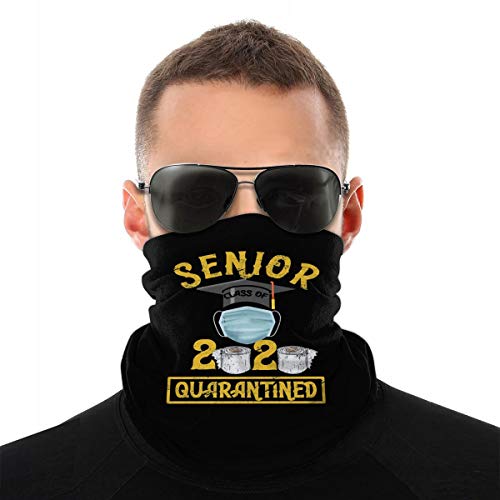 Senior Class of 2020 Quarantine Neck Warm Bib Sunscreen Face Mask Multifunctional Balaclava