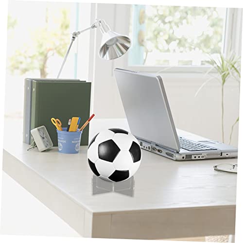 LIOOBO 2 Peças Suporte De Exibição De Futebol Acrílico Suporte De Voleibol Suporte De Rack De Futebo