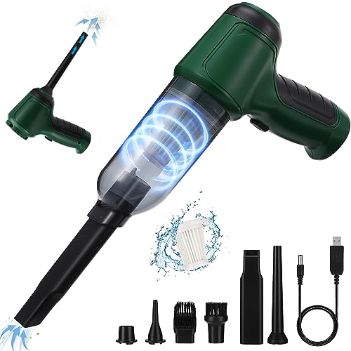 icyant Aspiradora de Mano sin Cable, 9000PA Potente Aspiradora de Carga 3 in 1...