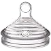 NUK Simply Natural Replacement Nipples, Slow Flow, 2pk