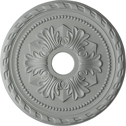 Ekena Millwork CM20PM 20 7/8-Inch OD x 3 5/8-Inch ID x 1 5/8-Inch P Palmetto Ceiling Medallion