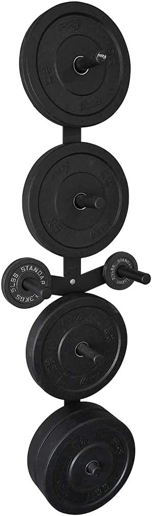 PRx Performance Profile Weight Plate Storage 3-Peg or 4-Peg Wall-Mounted Weight Plate Storage Perfect for Any Garage, Home or Commercial Gym : Sports & Outdoors