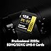 Lexar LSD2000128G-B2NNU Professional Sdxc Memory Card 2000x 128gb Class 10 V90 Uhs-ii U3 W/o Reader R300/w260mbs
