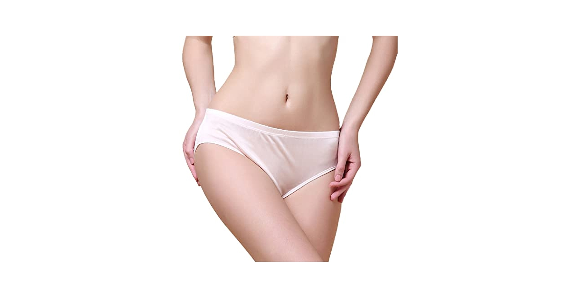 ◆AGNEL◆ Classic Bikini Panties Forever Angel Women's 100% Silk Stretch Classic Bikini