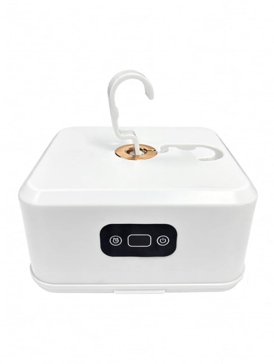 Portable Clothes Warmer, Hangable & Foldable Mini PTC Heating Dryer with Intelligent Timer, Compact Clothes Dryer for Underwear, Baby Clothes, Socks & Small Garments, Travel, Apartment & RV Use-image-27