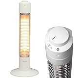 seathestars ハロゲンヒーター 秒速 1秒速暖 小型 300W ハロゲンストーブ スリムヒーター スリムストーブ ダイヤル電源式 速攻暖房 転倒OFFスイッチ付き 電気ストーブ 遠赤効果 脱衣所 トイレ 子供部屋