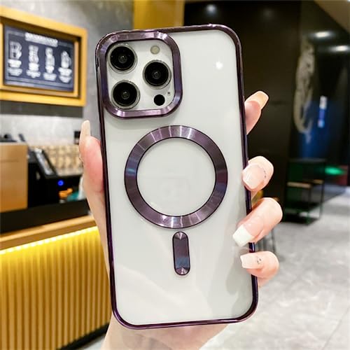 Coque silicone iPhone 11 Pro compatible charge sans fil violet