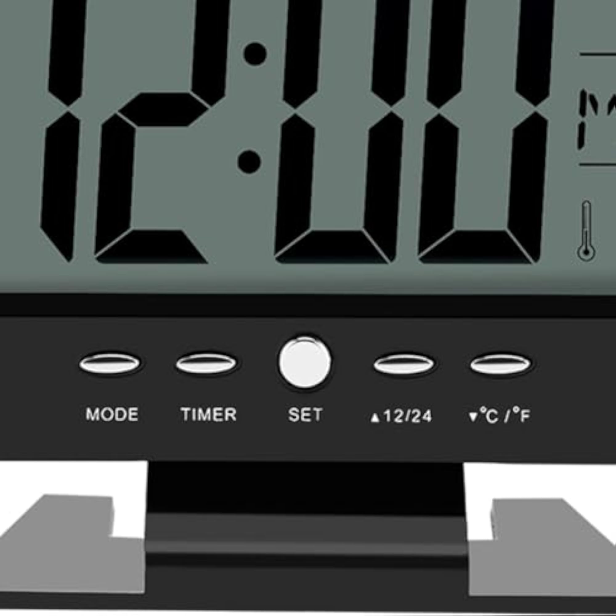 Alarm Clock Features: Time, Day, Date, Year