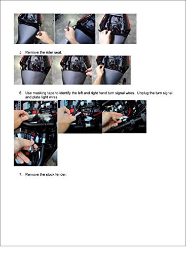 Dmp Yamaha Yzf-R3 Yzf R3 Mt-03 Mt03 2015 2016 2017 2018 2019 2020 2021 2022 Fender Eliminator - 670-6120 - Made In The Usa #TOP4