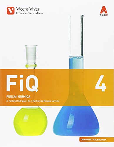 Portada de Fisica Quimica 4º ESO Aula 3Ded 2016 Valencia