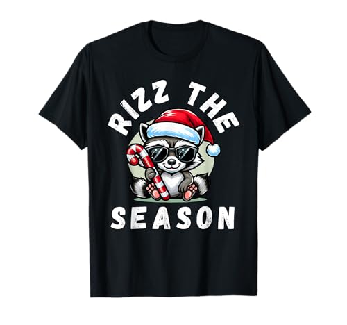 Rizz The Season, Funny Christmas Rizz, Merry Rizzmas Rizzler Maglietta