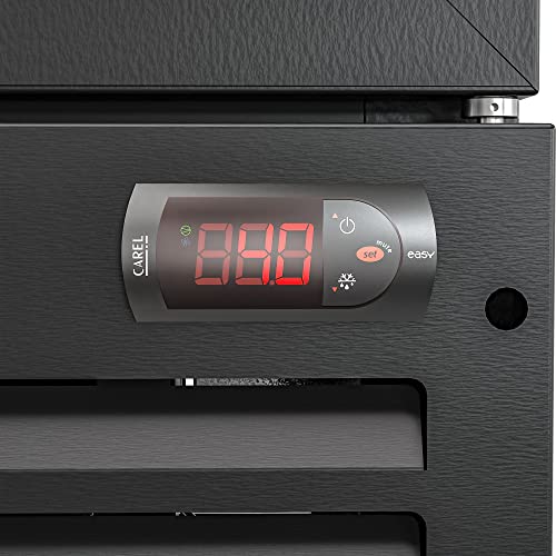 Image of KoolMore MDR-3GD-63C 3 Glass Commercial Display Refrigerator Upright Beverage Cooler Merchandiser-56, 56 Cu. Ft. Space Saver Triple Swing Door, Black