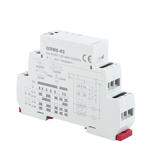 Relé de memoria de impulsos electrónicos de 16A para control eficiente de iluminación LED 6