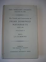 The Travels and Controversies of Friar Domingo Navarrete 1618-86, Volume II B001CU5BM4 Book Cover