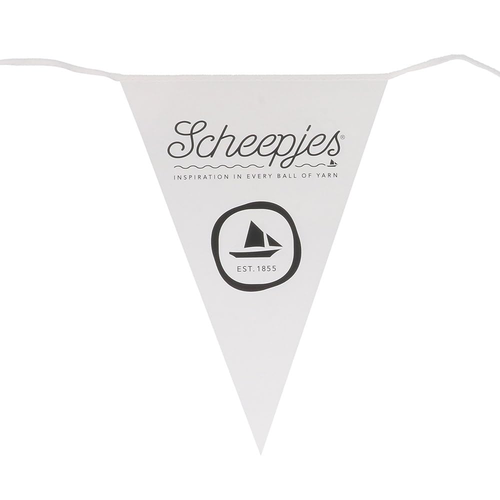 Scheepjes Bunting - 2m Decoratieve Papieren Banners, Mixed