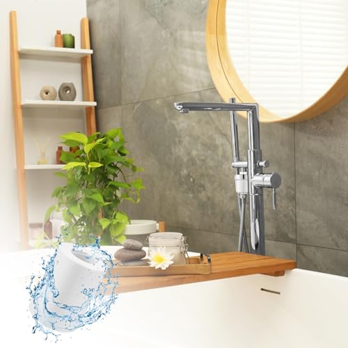 DBALL 6 Stück Austauschbare Filtereinsätze für Filter Duschkopf Saubere Wasserkernkern aus PP Baumwolle Hartes Baumwollkern für Wasser Erweichen Zubehör für Duschfilterr