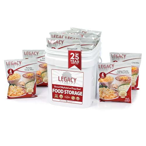 Legacy Premium 60 Portionen Gefriergetrocknetes Essen