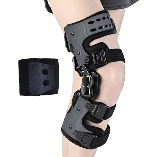 EZWORK OA Unloader Knee Brace Gray Right