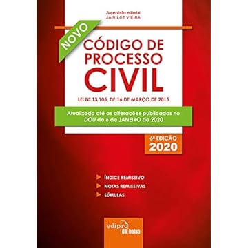 Capa do livro Código de Processo Civil 2020 - Mini