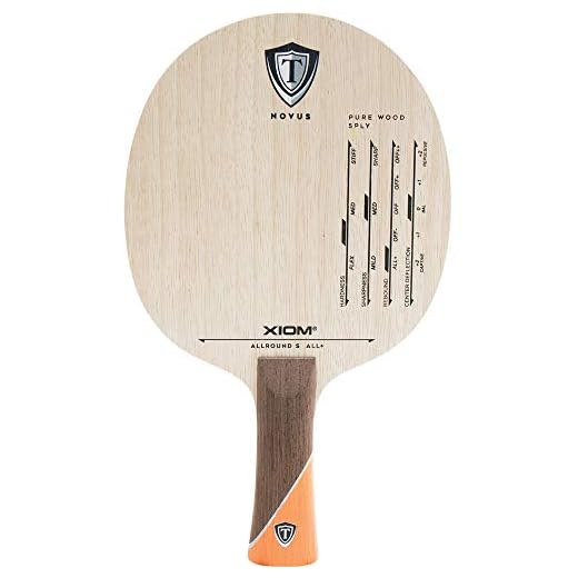 Xiom 20901 Table Tennis Racket, All Round, S