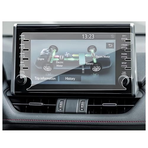 Écran Navigation Toyota RAV4 protégé des rayures via ce Verre Trempé