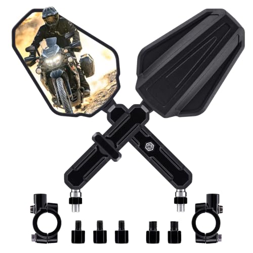 Adventure Motorcycle Mirrors M8 10 ATV Mirror for Handlebar