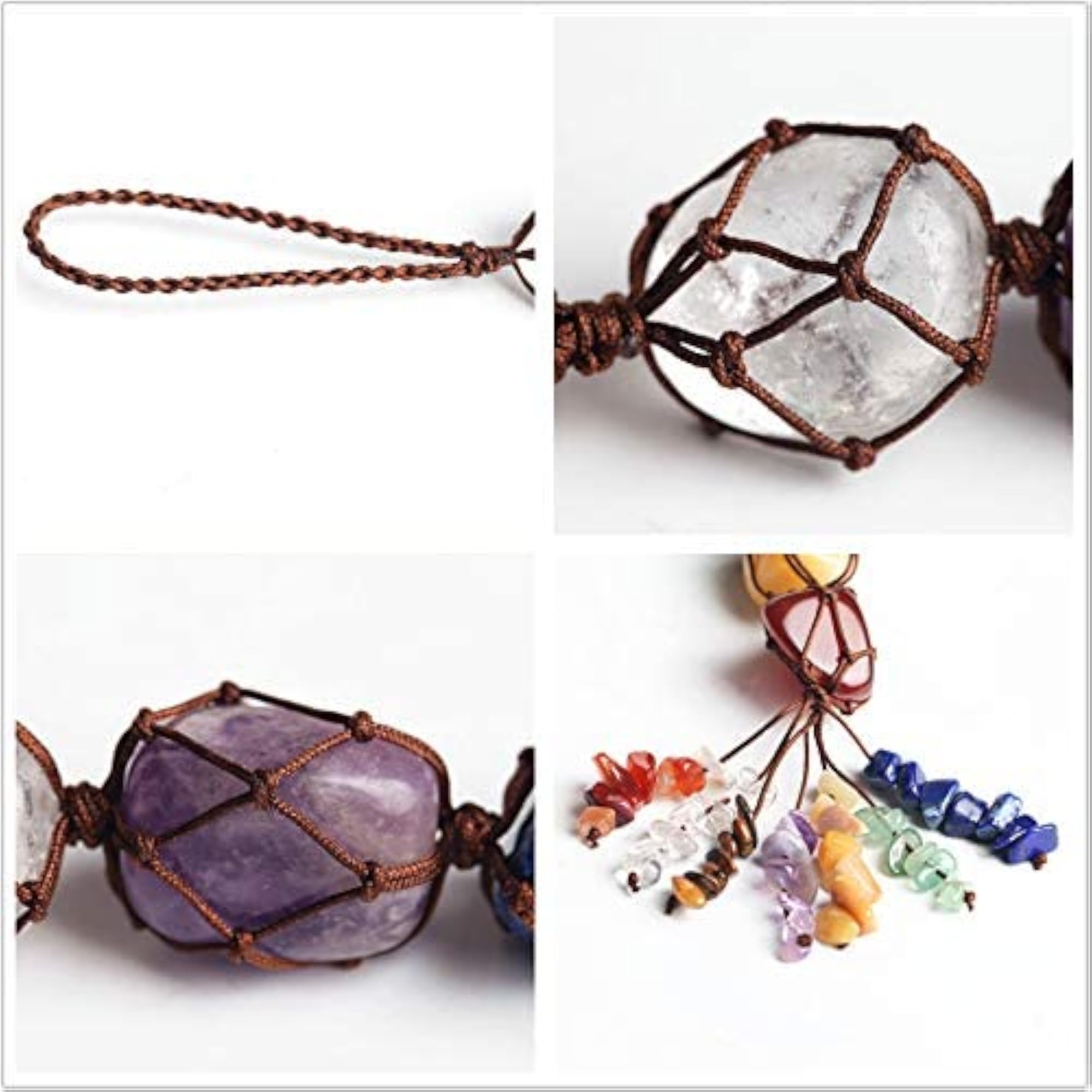 Handmade Crystal Window Car Hanging Ornaments
